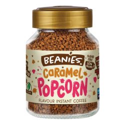   Beanies Caramel Popcorn Karamellás popcorn ízesítésû azonnal oldódó kávé 50g